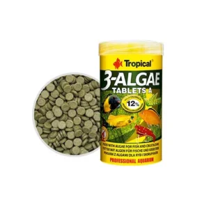 Tropical 3-Algae Tablets A 50ml/36gr. - Mangime a compresse con alto contenuto di alghe