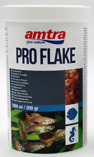 Amtra Pro flake 1000 ml - 200 gr - mangime in scaglie