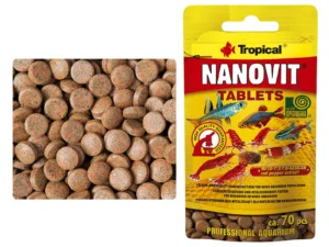 Tropical Nanovit Tablets 10 gr./70 pz Zip-Bag -mangime in pastiglie