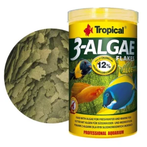 Tropical 3-Algae Flakes 100ml/20gr. mangime vegetale in scalglie per tutti i pesci