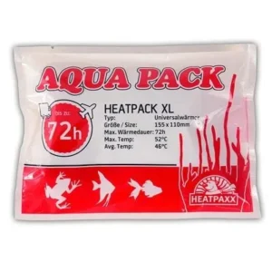 Scaldino chimico HeatPaxx Heat Pack XL - Aqua Pack 72 ore di calore - per trasporto pesci