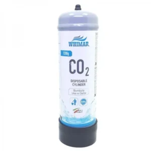 Whimar Bombola Co2 non ricaricabile 1,3 Kg - passo standard 10x1