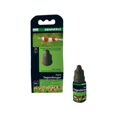 Dennerle Nano Fertilizzante giornaliero 15 ml per acquari con caridine
