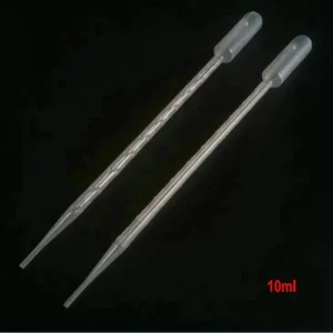 Pipetta dosaliquidi 10 ml trasparente, utile per alimentare avannotti e coralli - 29,5 cm