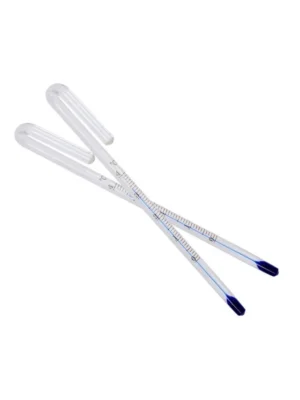 Termometro slim da appendere per vetri fino a 6 mm - bianco