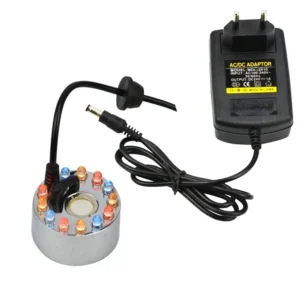 Nebulizzatore con led colorati per creare nebbia in acquario o paludario 500mL/H