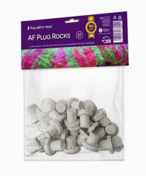 Aquaforest AF Plug Rocks 24 pz white - basette per coralli e talee