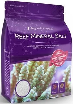 Aquaforest Reef Mineral Salt 800 gr - integratore di sali minerali da sciogliere per acquario marino reef