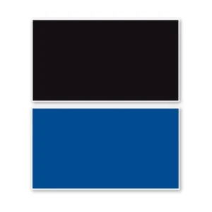 Sfondo per acquario doppio nero/blu al metro h 45 cm