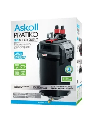 Askoll PRATIKO 100 Super Silent 3.0 - filtro esterno per acquari da 40 a 130 lt