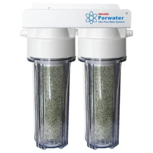 Forwater Desilco2 - deionizzatore post filtro a doppio stadio completo di resine a viraggio di colore per impianto osmosi