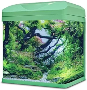 Amtra Laguna 30 Led Pastel Mint - Acquario 30x23,5x24,5 cm 18 litri - verde Smeg