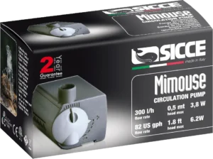 Sicce Mi-mouse - Mini Pompa sommersa regolabile 300 lt/h - consumo 3,8 W Easy Line