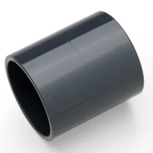 Manicotto PVC ad incollaggio diametro Ø 50 mm - raccordo connettore - grigio