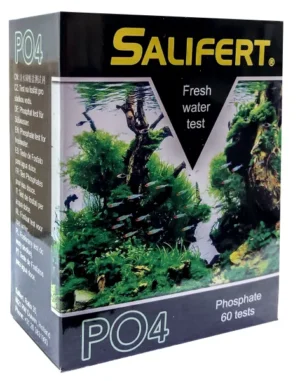 Salifert FreshWater Test PO4 Phosphate - Fosfati - Sufficente per 60 misurazioni - acquario dolce