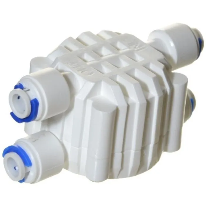 Valvola di blocco Shut off per chiusura automatica di tutti gli impianti ad osmosi da 1/4
