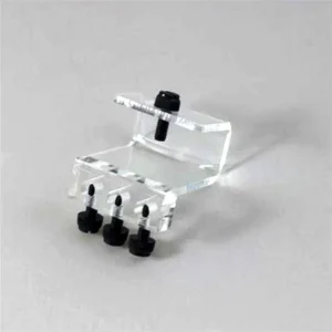 Supporto portatubi per dosometrica con aggancio a bordo vasca o sump 3 posti