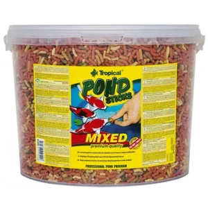 Tropical POND STICKS MIXED - Secchiello da 5 lt/430gr. mangime galleggiante per tutti i pesci da laghetto