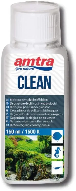 AMTRA CLEAN 150 ml - Depuratore naturale chiarificante