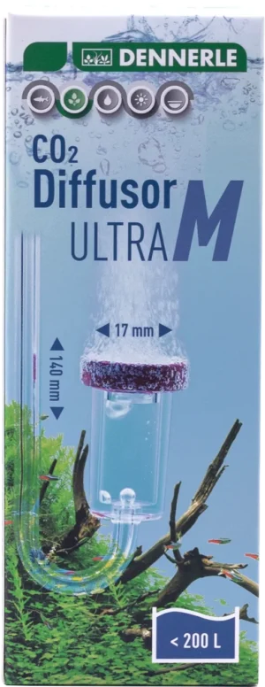 Dennerle Diffusor Ultra Acrylic M - DIffusore per impianti co2 a bassa e alta pressione - NEW