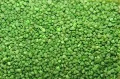 Quarzo ceramizzato verde mela 2/3 mm - 5 kg - fondo inerte per acquario