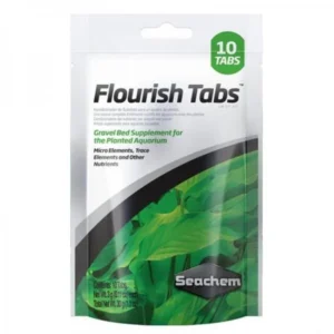 Seachem Flourish Tabs 10 compresse - fertilizzante per piante acquariche in pastiglie