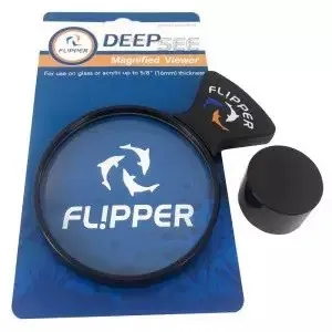 Flipper DeepSee Standard 4" - lente di ingrandimento per vetri fino a 16 mm