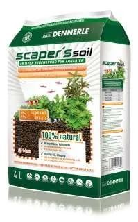 Dennerle Scaper's Soil - 1-4 mm -  4L - fondo allofano scuro