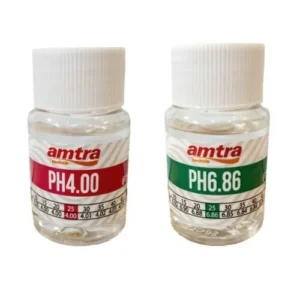 Amtra kit calibratura PH Tester - SOLUZIONE DI TARATURA PH 4.0 e 6.86 - CALIBRATURA
