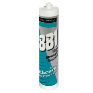 Dow Corning 881 silicone acetico TRASPARENTE sigillante universale atossico per acquari cartuccia tubo 310 ml