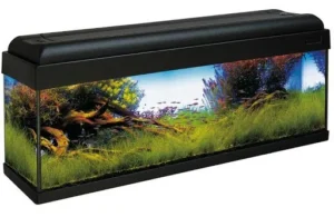 MTB Advance 120 Nero - Acquario 244 lt completo di vano filtri, pompa, termoriscaldatore e illuminazione