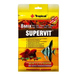 Tropical SUPERVIT Flakes 12gr Zip-Bag - mangime in fiocchi per tutti i pesci tropicali in bustina