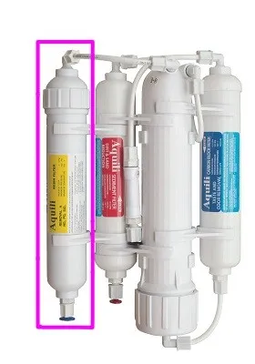 Aquili impianto Osmosi RO NPS FV- 50 Galloni con resina e valvola di lavaggio mebrana - cod. RONPSFV