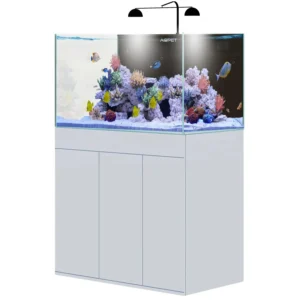Aqpet Kit Aqua 120 reef - Acquario marino 120x50x50 cm in vetro extrachiaro con sump e supporto
