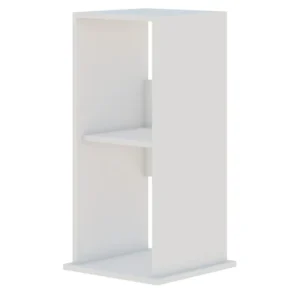 Aqpet Cabinet 40 bianco - Supporto 40x40x95h cm White in legno per Acquario - mobiletto