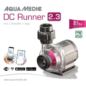 Aqua Medic Dc Runner 2.3 - 24V - 20w - nuova pompa di risalita elettronica regolabile fino a 2000 lt/h
