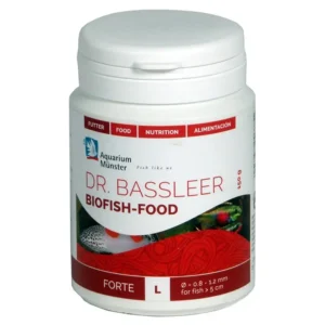 Aquarium Munster Dr. Bassleer Biofish Food Forte L 250ml/150gr Granulometria 0,8 - 1,2 mm - mangime con immuno-stimolanti