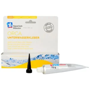 Aquarium Munster Orca Underwater glue 75 g Black - colla atossica subaquea nera
