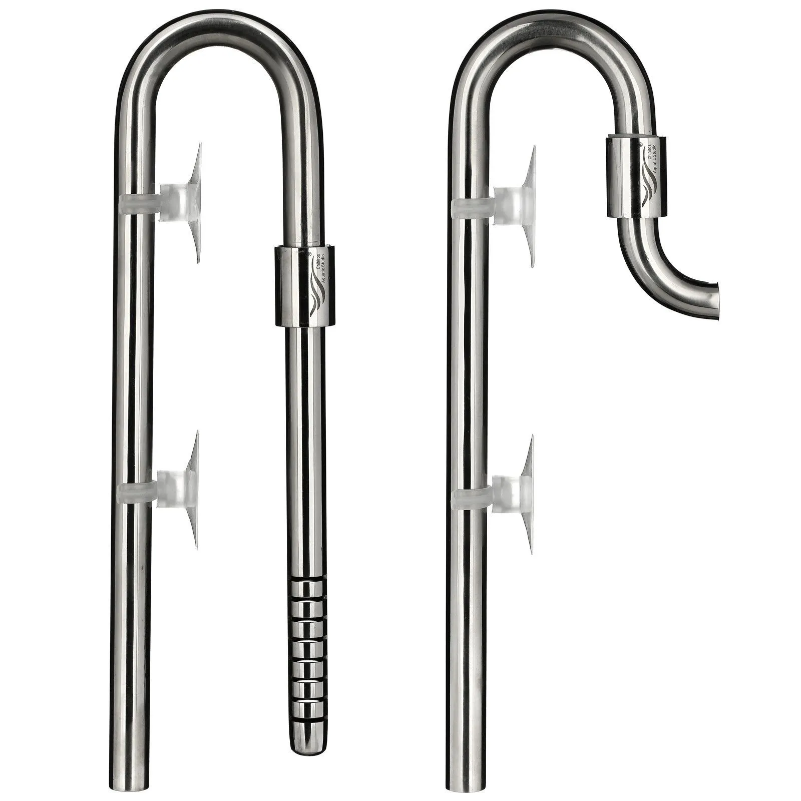 Chihiros Metal Jet Pipe Set M - In e Out per Filtri esterni con tubi da 12/16mm