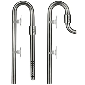 Chihiros Metal Jet Pipe Set L - In e Out per Filtri esterni con tubi da 16/22mm