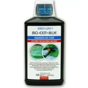 Easylife Bio-Exit Blue  - 500 ml - stimolatore di batteri del suolo che previene alghe blu e cianobatteri in acqua dolce