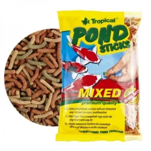 Tropical POND STICKS MIXED 1000 ml./90gr. mangime galleggiante per tutti i pesci da laghetto