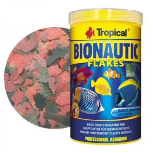 Tropical BIONAUTIC FLAKES 250ml/50 gr  mangime in scaglie per pesci d'acquario marino