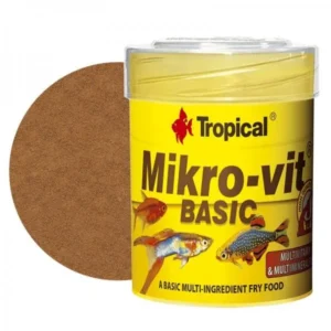 Tropical MIKRO-VIT BASIC 50ml/32gr alimento per avannotti e piccoli pesci