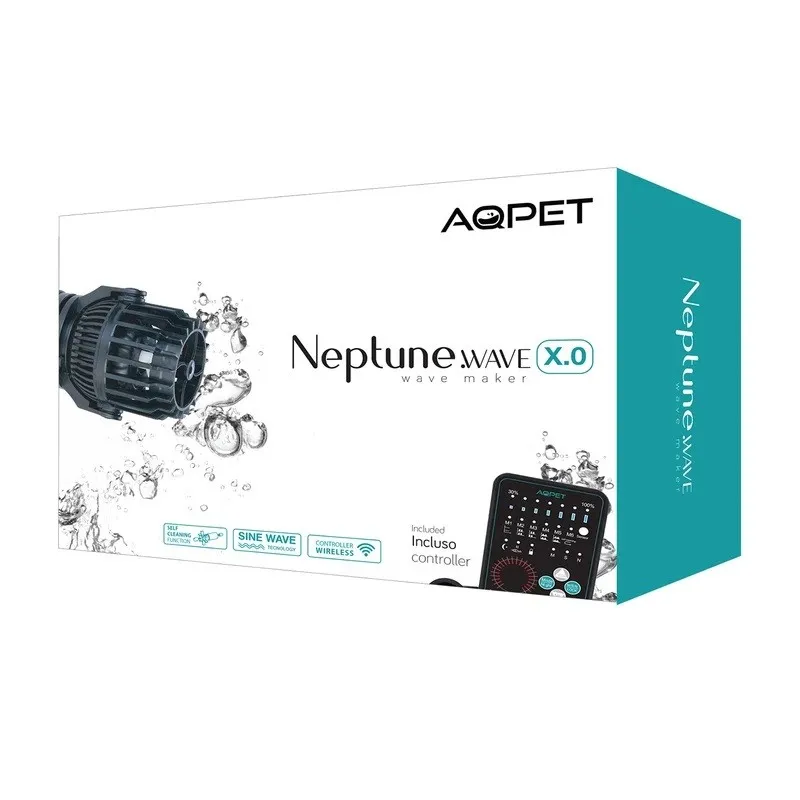 Aqpet Neptune Wave 15.0 - pompa di movimento elettronica con controller regolabile fino a 13000 lt/h - 40W