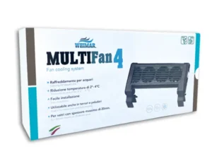 Whimar Multi Fan 4 - ventola di raffreddamento - refrigeratore per acquari fino a 160 litri