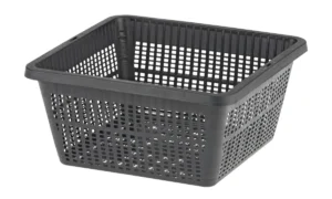 Oase Cestello per piante quadrato 19 cm altezza 9 cm - vaso per piante da laghetto - cod. 52631