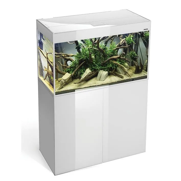 Supporto Aquael Glossy 80 White 80X35X80h cm - mobiletto bianco lucido per acquario