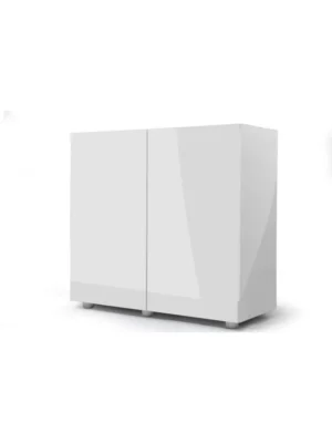 Supporto Aquael Glossy 80 White 80X35X80h cm - mobiletto bianco lucido per acquario