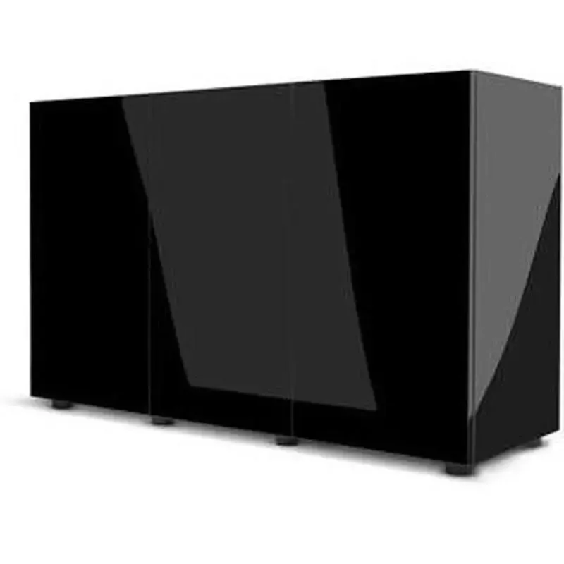 Supporto Aquael Glossy 120 Black 120X40X80h cm - mobiletto nero lucido per acquario